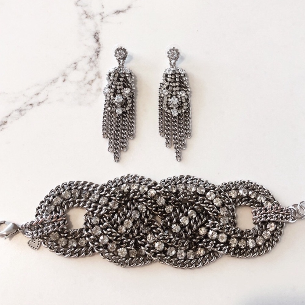 :: Stella & Dot Retired Petra Fringe Earrings - Picture 15 of 15